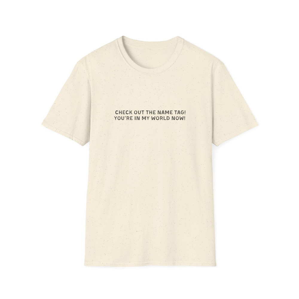 Happy Gilmore Check Out The Name Tag T Shirt